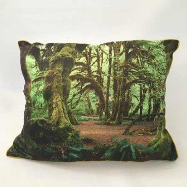 Cushion cover with digital print
