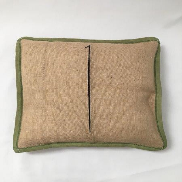 Cushion cover with 100% natural Jute